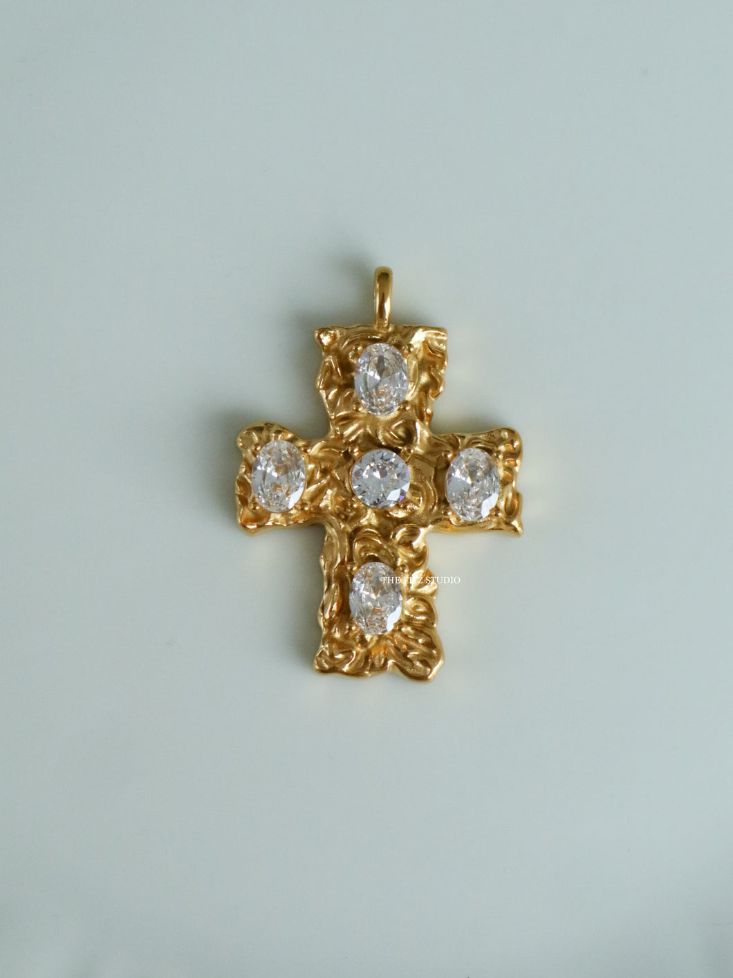 1pc Huoi Cross Charm - Waterproof