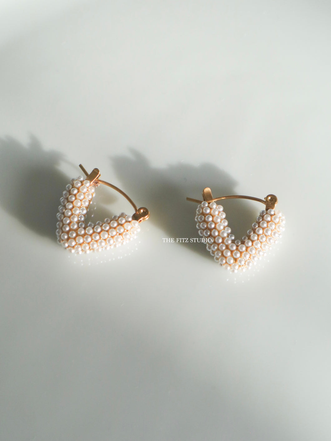 Trio Pearl Earrings - Waterproof