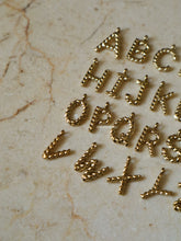 Load image into Gallery viewer, 1pc Mila A-Z Initial Charm - Waterproof
