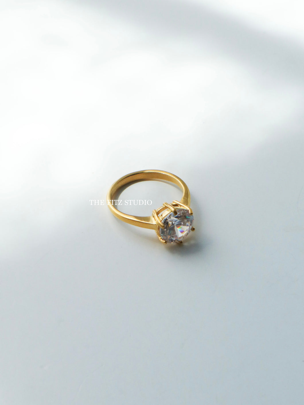 Timeless Cubic Ring