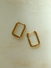 Load image into Gallery viewer, Square Huggie Earrings - Waterproof
