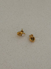 Load image into Gallery viewer, Journ Heart Drop Earrings - Waterproof
