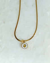Load image into Gallery viewer, Round Pitt Herringbone Necklace - Waterproof
