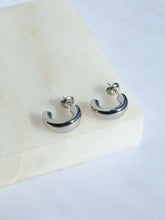 Load image into Gallery viewer, Silver FITZ Laura Cuff Earrings - Waterproof
