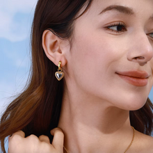 Load image into Gallery viewer, Pirison Heart Drop Earrings - Waterproof
