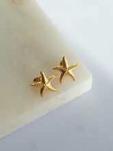 Load image into Gallery viewer, Uha Starfish Stud Earrings - Waterproof
