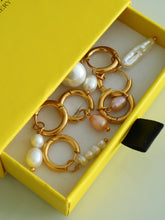 Load image into Gallery viewer, Melton Pearl Earrings - Waterproof
