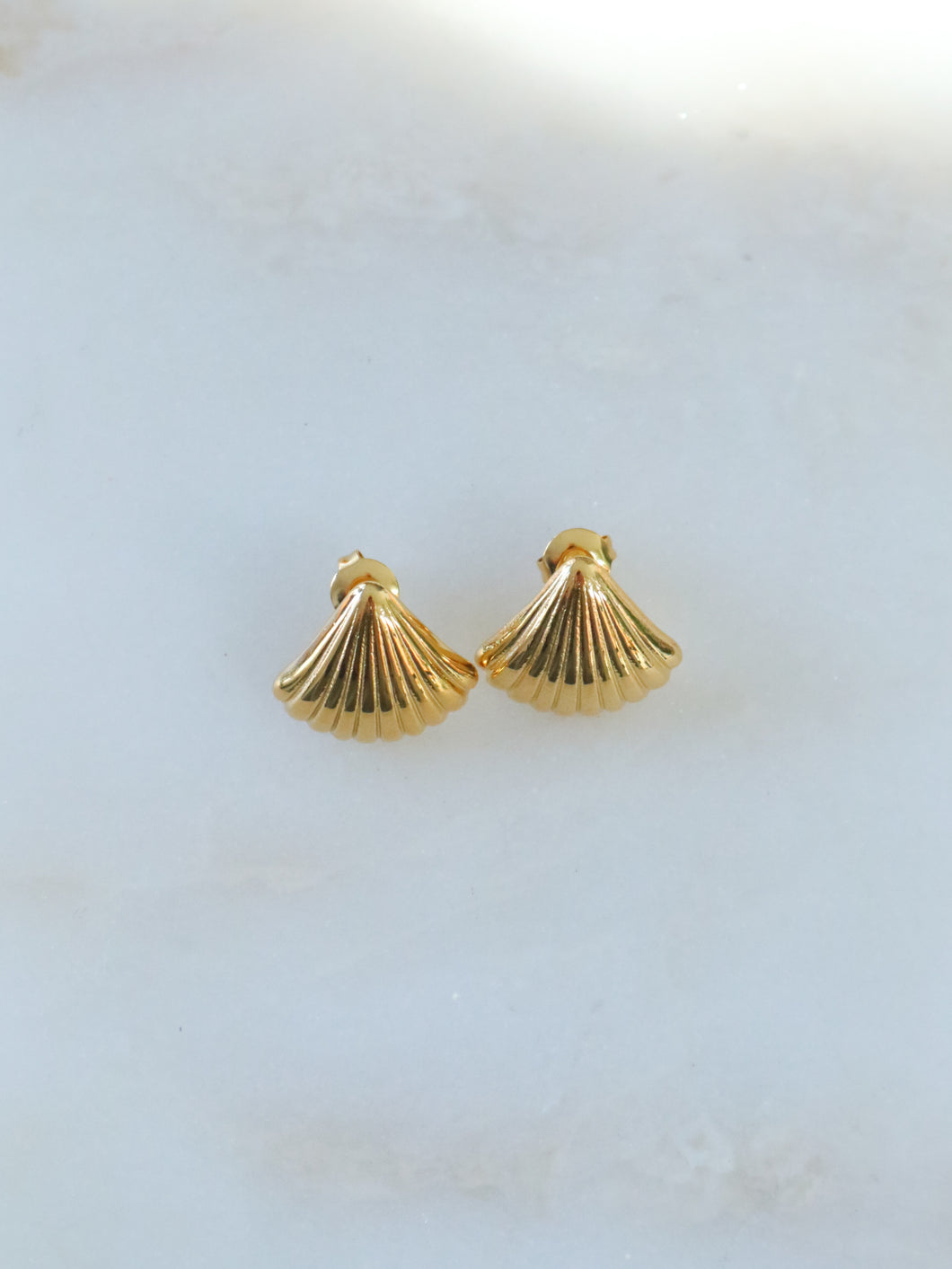 Hoek Shell Earrings - Waterproof