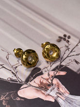 Load image into Gallery viewer, Small Donut Stud Earrings - Waterproof
