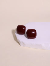 Load image into Gallery viewer, Burgundy Oild Earring - Waterproof
