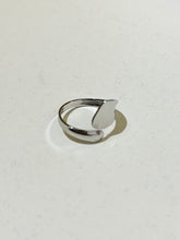 Load image into Gallery viewer, Silver Asymmetrical Statement Ring
