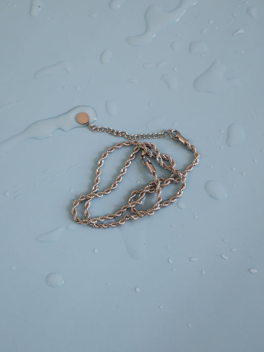 Waterproof Silver Necklace – The Fitz Studio