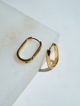 Load image into Gallery viewer, Celestra Long Hoop Earrings - Waterproof
