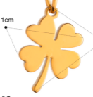 1pc Lucky You Charm - Waterproof