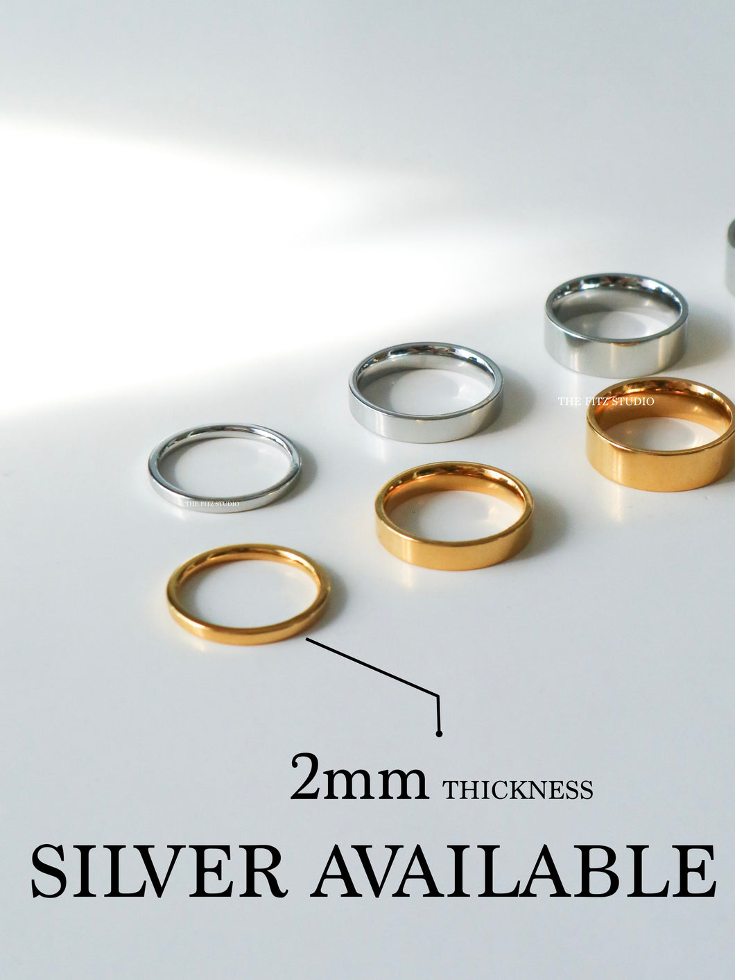 2mm Basic Band Ring