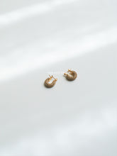 Load image into Gallery viewer, Lila CZ Huggie Earrings
