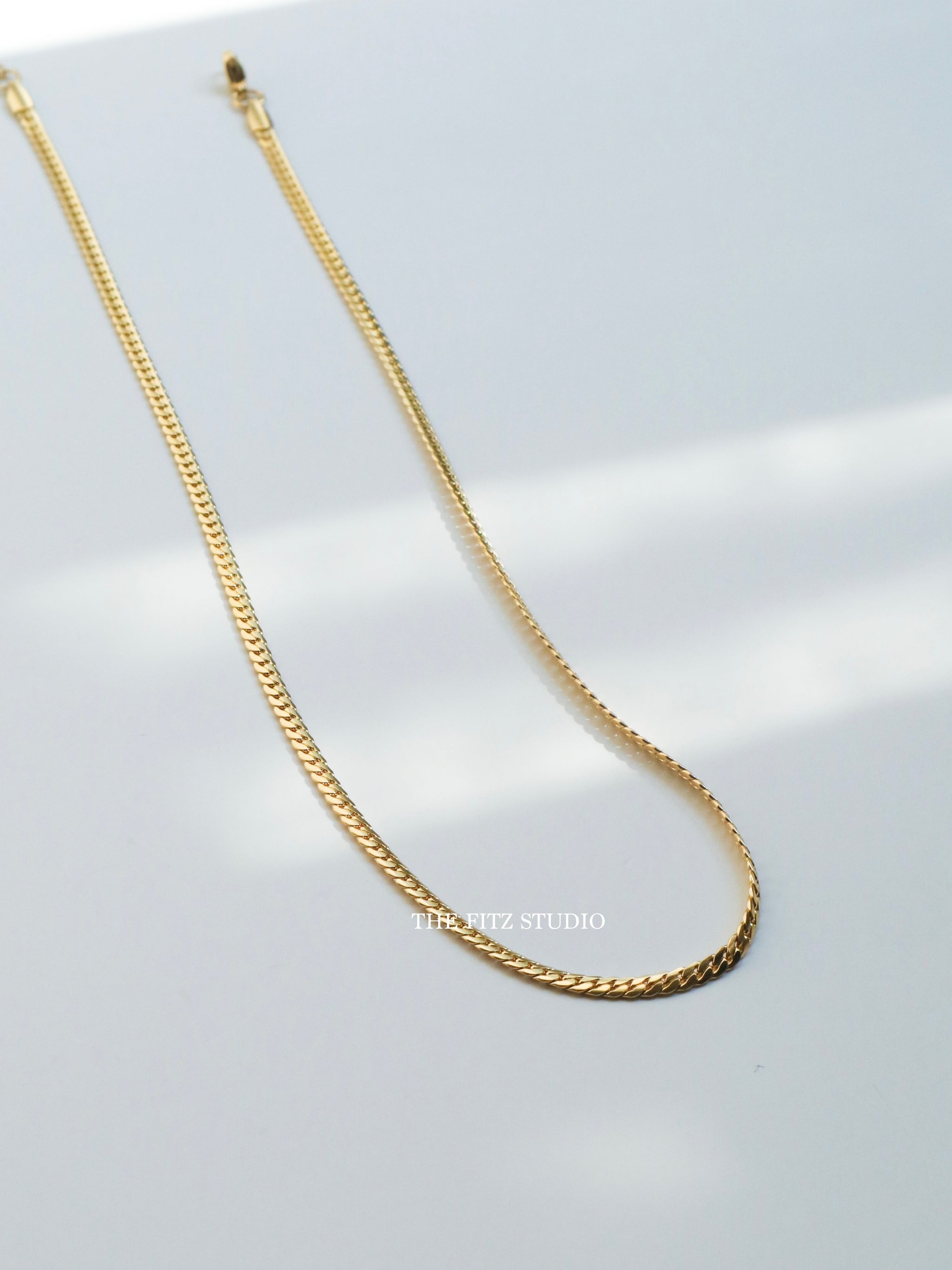 Deakin Snake Chain Necklace - Waterproof – The Fitz Studio