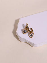 Load image into Gallery viewer, Pirison Heart Drop Earrings - Waterproof
