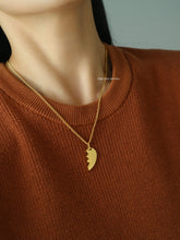 Load image into Gallery viewer, Half Heart Couple Necklace (2 Shapes)
