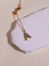 Load image into Gallery viewer, Trolli A Initial Necklace - Waterproof
