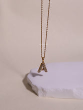 Load image into Gallery viewer, Trolli A Initial Necklace - Waterproof
