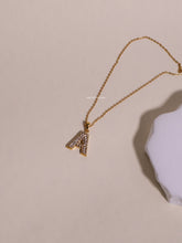 Load image into Gallery viewer, Trolli A Initial Necklace - Waterproof
