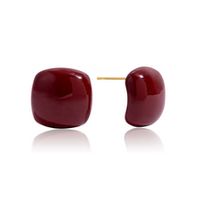 Load image into Gallery viewer, Burgundy Oild Earring - Waterproof
