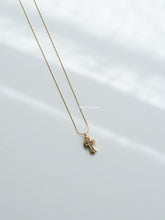 Load image into Gallery viewer, Deep Crystal Cross Necklace
