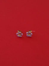 Load image into Gallery viewer, Karina Flower Stud Earrings - Waterproof
