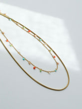 Load image into Gallery viewer, Layered Warm Beads Tree Necklace
