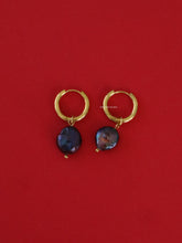 Load image into Gallery viewer, (SALE) Black Jinju Earrings - Waterproof
