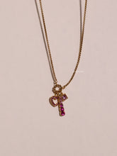 Load image into Gallery viewer, Neil Pink Charm Necklace - Waterproof
