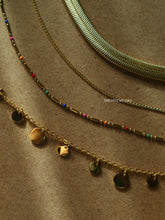 Load image into Gallery viewer, 1mm Minimalist Herringbone Chain Necklace - Waterproof
