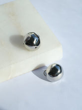 Load image into Gallery viewer, Silver Small Round Jane Earrings - Waterproof
