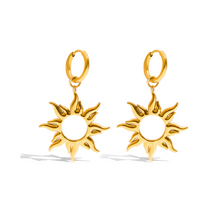 Load image into Gallery viewer, Cape Sunny Drop Earrings - Waterproof
