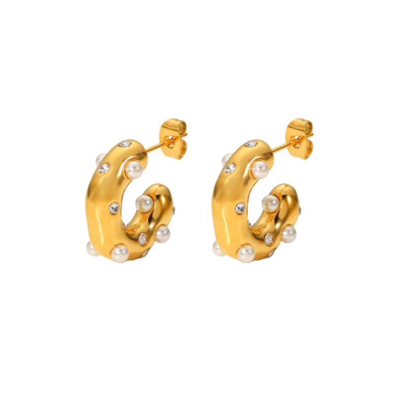 Wedding Macha Earrings - Waterproof