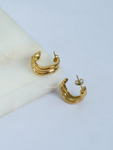 Load image into Gallery viewer, Eriana Curve Earrings - Waterproof
