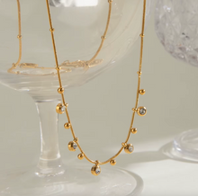 Load image into Gallery viewer, Venzi Cubic Necklace - Waterproof
