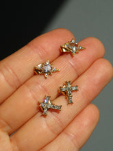Load image into Gallery viewer, Sparkling Cubic Stud Earrings

