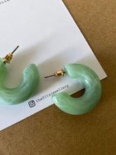 Load image into Gallery viewer, Emerald Green Earrings
