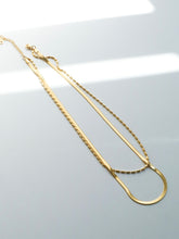 Load image into Gallery viewer, 2 Layered Gold Beaded Necklace
