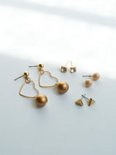 Load image into Gallery viewer, 4pcs Sparkling Bell Ball Earrings Set
