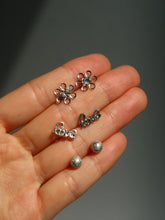 Load image into Gallery viewer, 3pcs Silver Lover Stud Earrings Set
