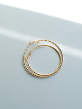 Load image into Gallery viewer, Big or Medium Gold Hoop Earrings

