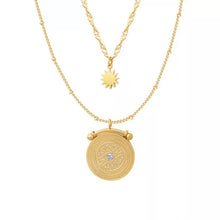 Load image into Gallery viewer, Luxury Vintage Compass Necklace
