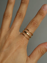 Load image into Gallery viewer, Modernist Triple Cuff Ring
