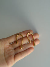 Load image into Gallery viewer, Brass Two Chain Set Earrings

