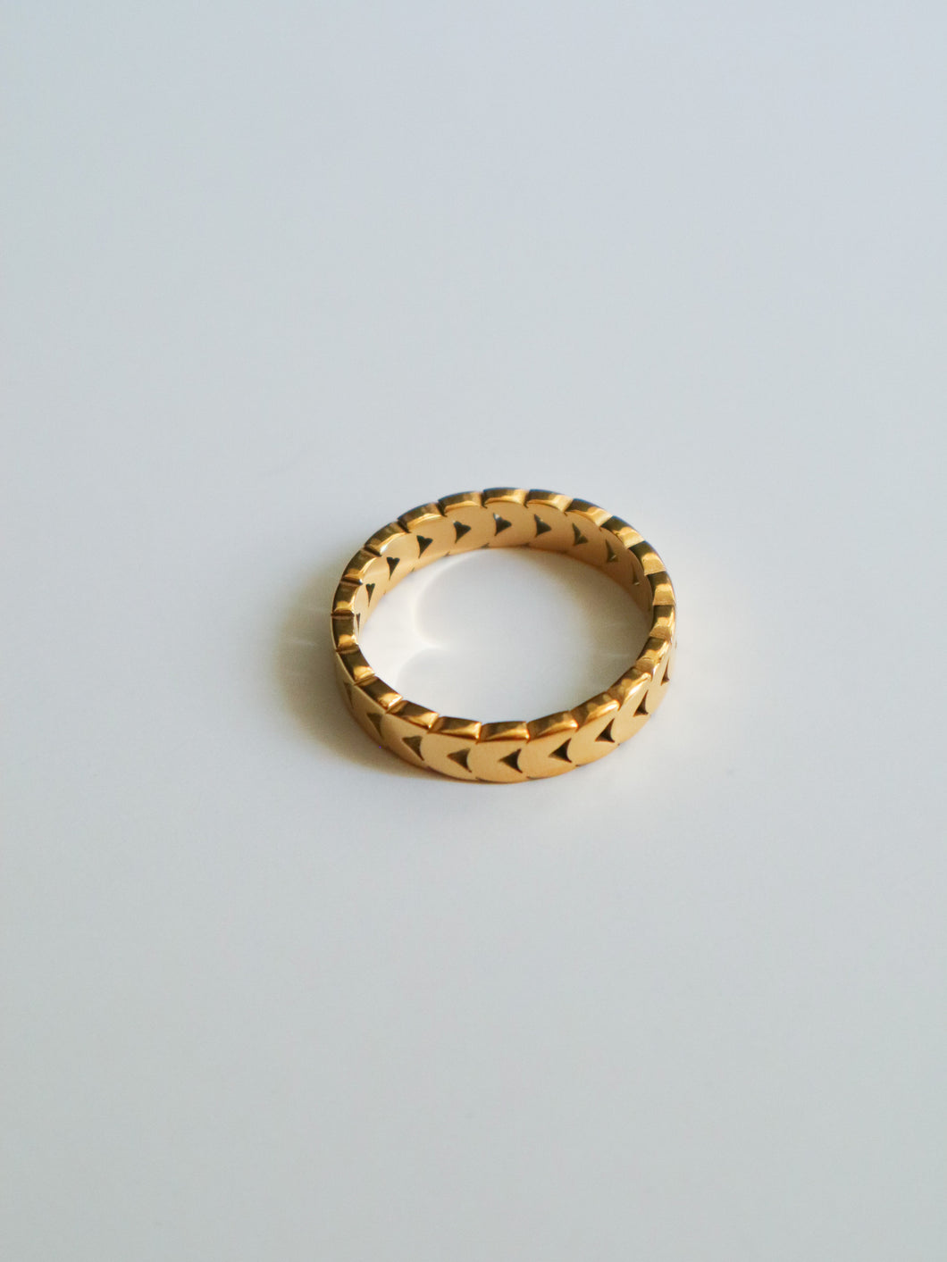 Gold Triangle Ring