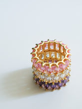 Load image into Gallery viewer, Baguette Crystal Ring
