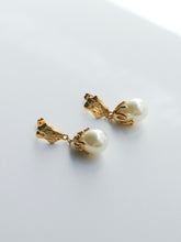 Load image into Gallery viewer, Big Pearl Drop Earrings - Waterproof
